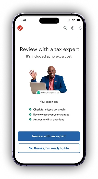 Expert Final Review mobile screen